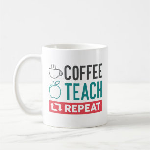 Mug Répétition de l'enseignement du café