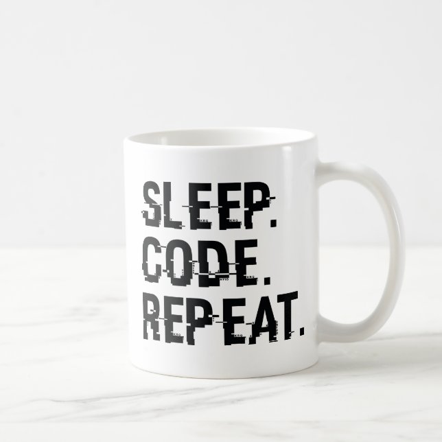 Mug Répétition du code de veille (Droite)