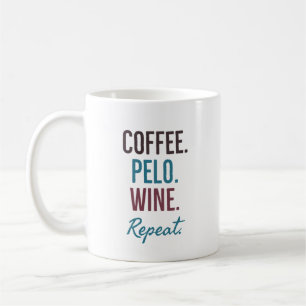 Mug Répétition du vin de pelo de café