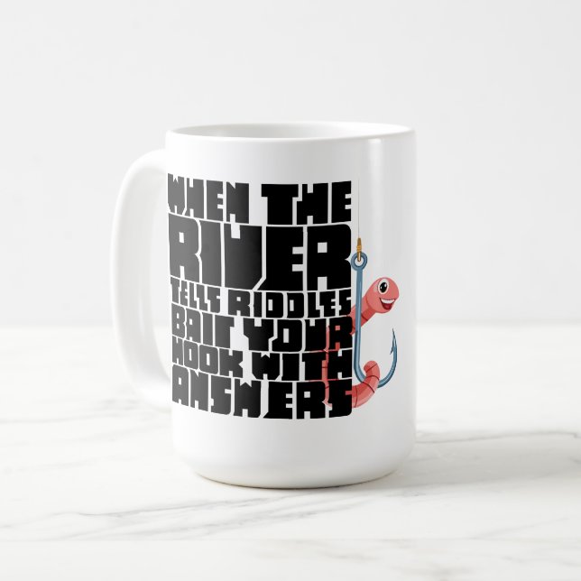Mug Réponses à l'énigme des rivières  (Devant gauche)