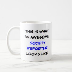 Mug reporter de société, génial