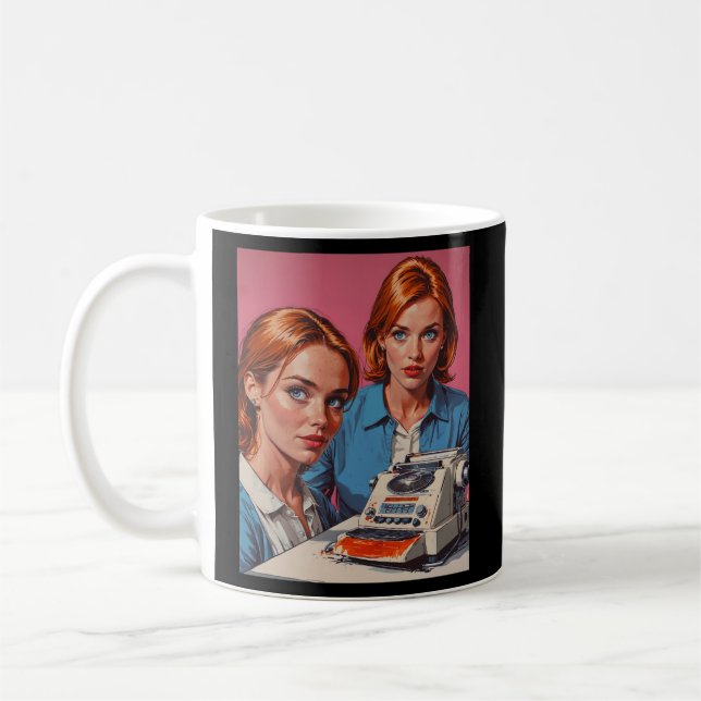 Mug Reporters rétro : Soeurs du journalisme (Gauche)