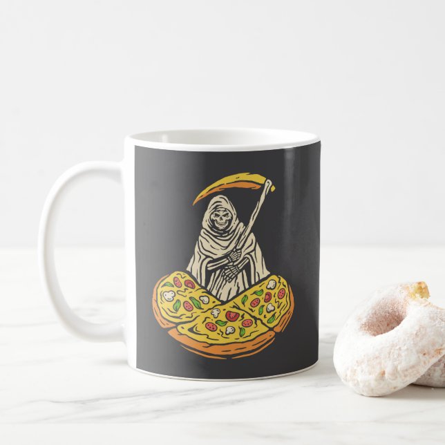 Mug Repose en morceaux de pizza (Avec donut)