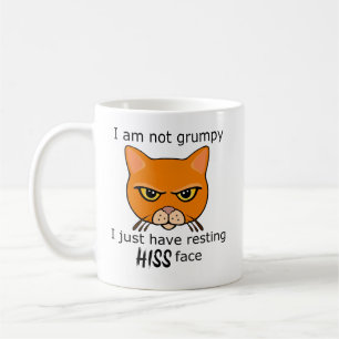 Mug Repose Son Visage Orange Chat - Avantages PACR