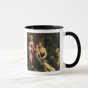 Mug Reposez-vous sur le vol en l'Egypte, c.1515 (huile