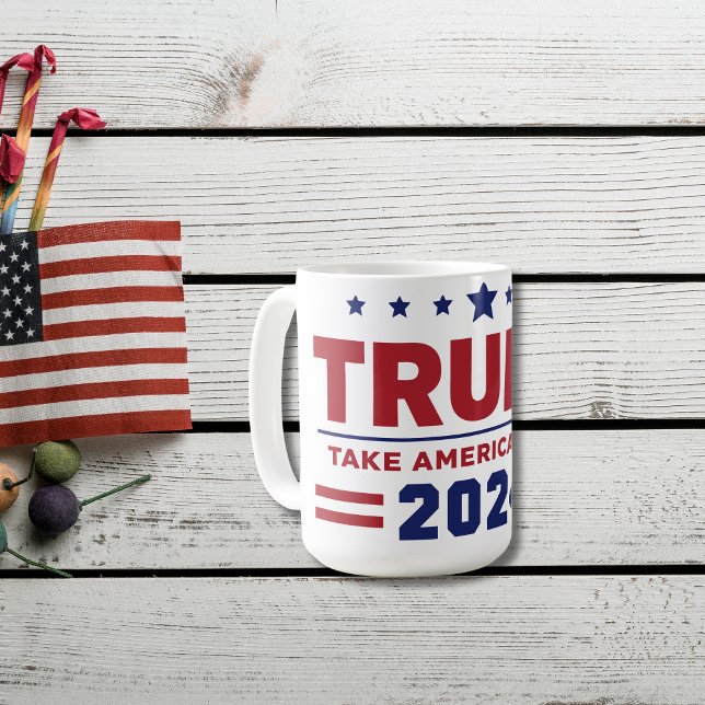 Mug Reprenez l'Amérique Trump 2024 (Trump 2024 coffee cup mug)