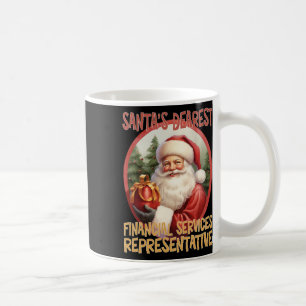 Mug Représentant des services financiers Vacances de N