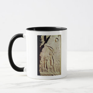 Mug Representation d'Amenophis IV, de Nefertiti et de