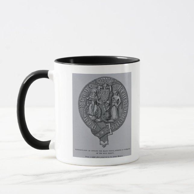 Mug Représentation d'Edouard le prince noir (Gauche)