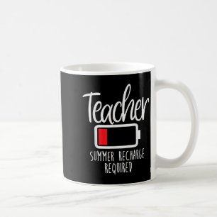 Mug Reprise d'été de l'enseignant obligatoire Dernier