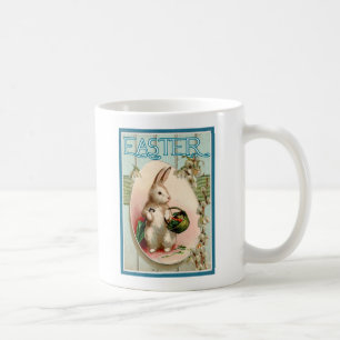 Mug Reproduction d'une illustration vintage du lapin d