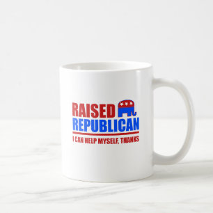 Mug Républicain élevé. Je peux m'aider