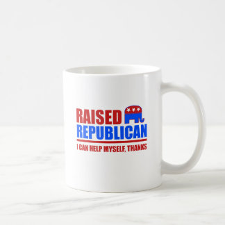 Mug Républicain élevé. Je peux m'aider