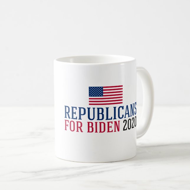 Mug Républicains pour Biden 2020 (Devant droit)