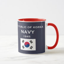 République de Corée Marine 한 국 해 군 머 공 화 그 컵 