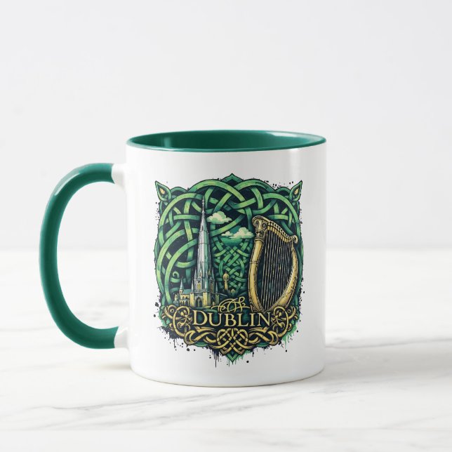 Mug République d'Irlande de Dublin (Gauche)