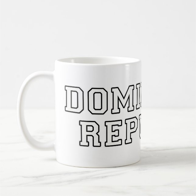 Mug République dominicaine (Gauche)