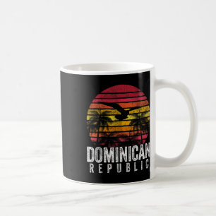 Mug République Dominicaine Vintage Ile Rétro Hommes Fe