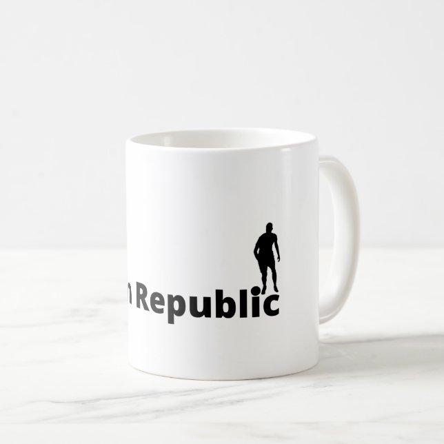 Mug République tchèque football  (Devant droit)
