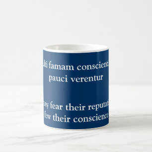 Mug Réputation ou conscience - Citation lingues