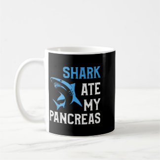 Mug Requin A Mangé Le Pancréas Drôle T1d Diabétique De