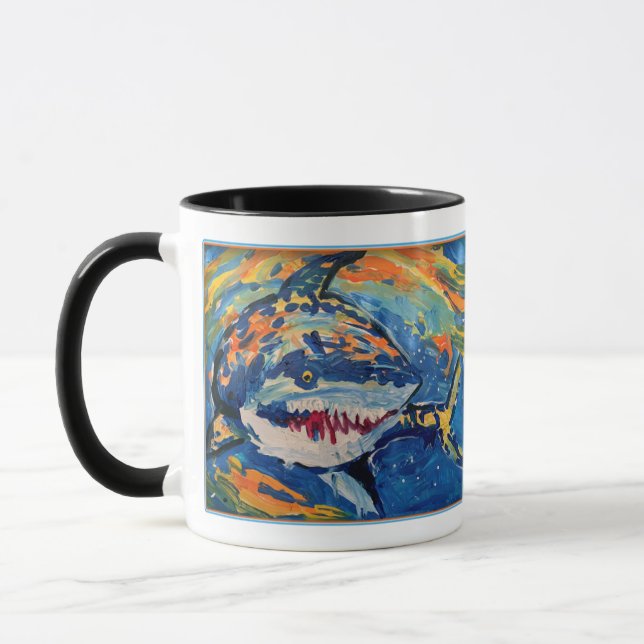 Mug Requin "Art by Kids" (Gauche)