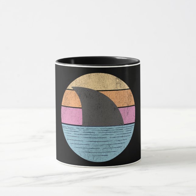 Mug Requin au coucher du soleil (Centre)
