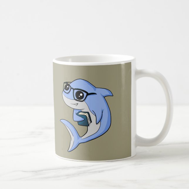Mug Requin de "Fintellectual" ! (Droite)