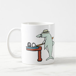 Mug Requin de piscine