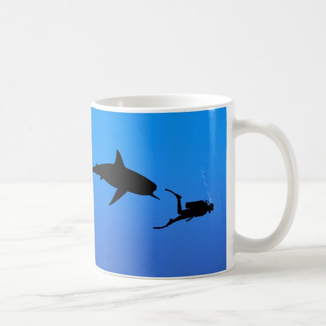Mug Requin et SCAPHANDRE (Droite)