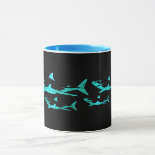 Mug Requins bleus