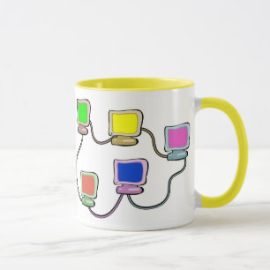 Mug Réseau informatique