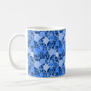 Mug Réseau Neuronal Neurones Bleus
