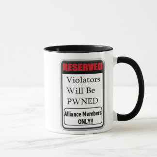 Mug réservé