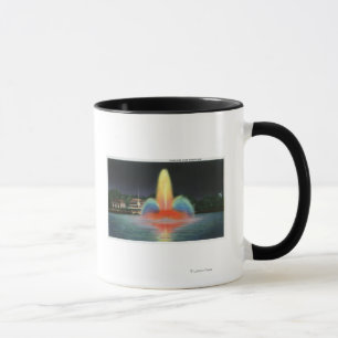 Mug Réservoir de Highland Park illuminé la nuit