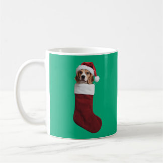 Mug Réservoir de Noël beagle