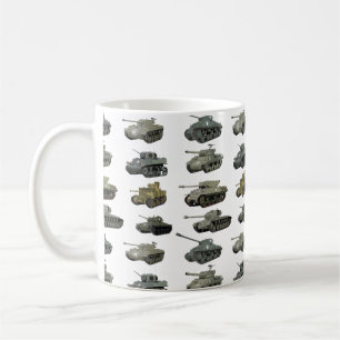 Mug Réservoirs 2ÈME GUERRE MONDIALE américains et véhi