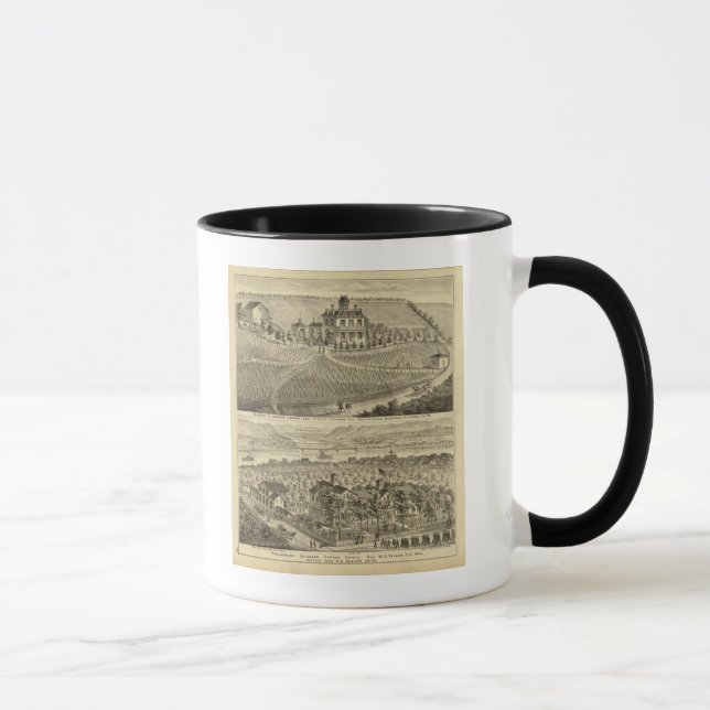 Mug Résidence d'Andrew Lindsey Glenfield (Droite)
