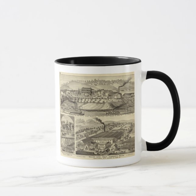 Mug Résidence et scierie de Susan Harpold (Droite)