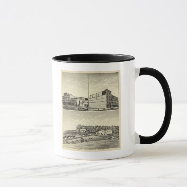 Mug Résidence Petersen, Dewey et Stone, Nebraska (Droite)