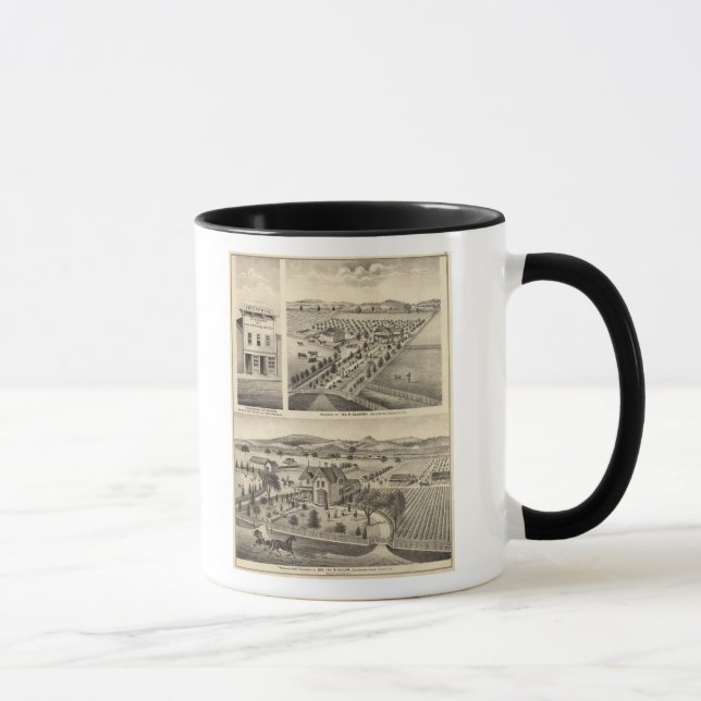 Mug Résidences de Wm N Gladden et de Mme Ina B Miller (Droite)