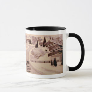 Mug résidentiel moderniste des années 60