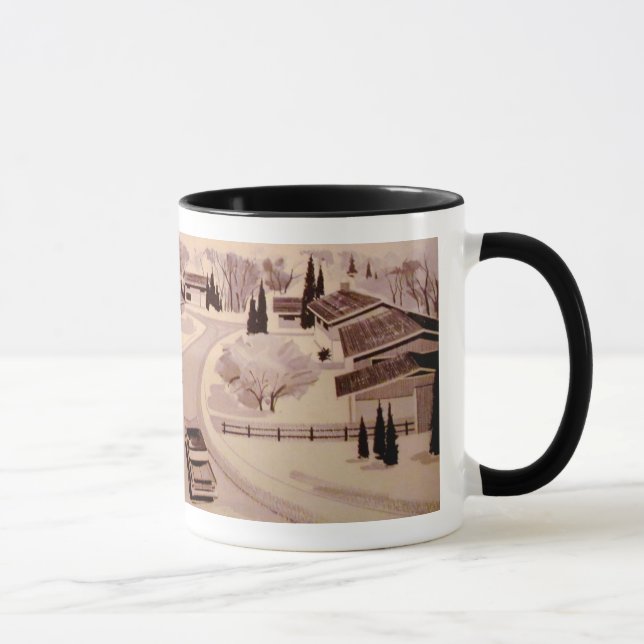 Mug résidentiel moderniste des années 60 (Droite)