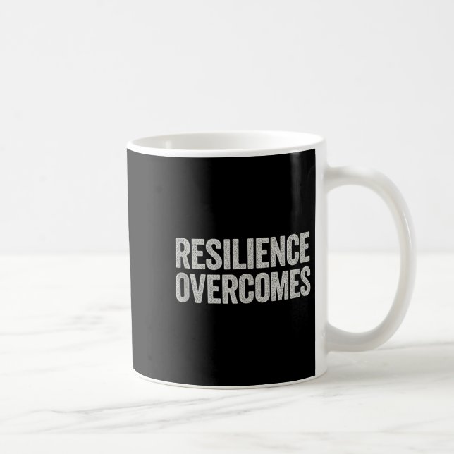 Mug Résilience - Citation Motivationnelle, Vintage (Droite)