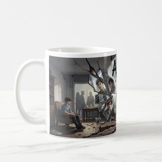 Mug Résilience Émotionnelle Après la Tempête (Gauche)