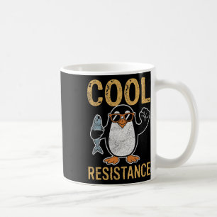 Mug Résistance Cool subtile Tarifs de pingouin protest