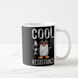 Mug Résistance Cool subtile Tarifs de pingouin protest