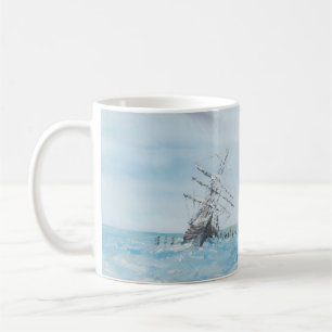 Mug Résistance emprisonnée par la glace antarctique.