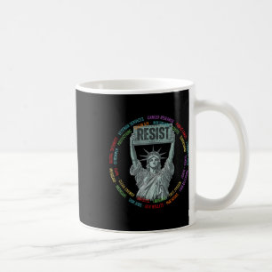 Mug Résiste À La Résistance Statue De La Liberté Des M