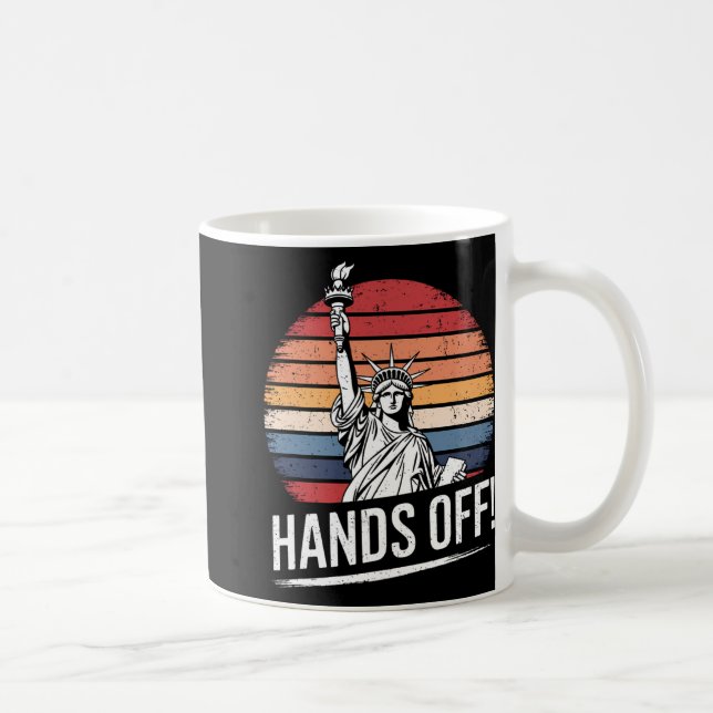 Mug Résiste Statue De La Liberté Mains Hors Prot (Droite)